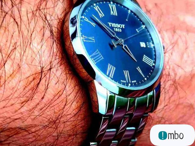 Tissot Classic Dream czarny na bransolecie ideał stan - 1